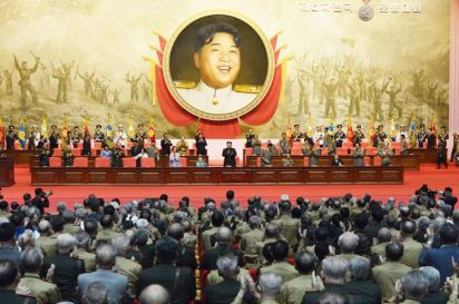 150726 - SK - KIM JONG UN - Das feierliche 4. Landestreffen der Kriegsveteranen in Anwesenheit vom Marschall KIM JONG UN - 02 - 경애하는 김정은동지께서 제4차 전국로병대회에서 하신 축하연설