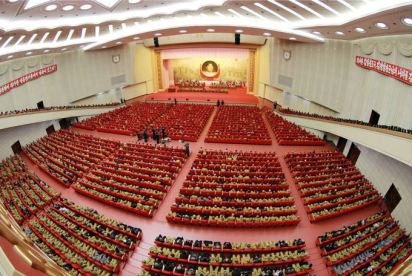 150726 - SK - KIM JONG UN - Das feierliche 4. Landestreffen der Kriegsveteranen in Anwesenheit vom Marschall KIM JONG UN - 17 - 경애하는 김정은동지께서 제4차 전국로병대회에서 하신 축하연설