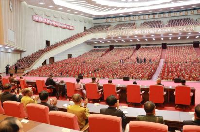 150726 - SK - KIM JONG UN - Das feierliche 4. Landestreffen der Kriegsveteranen in Anwesenheit vom Marschall KIM JONG UN - 18 - 경애하는 김정은동지께서 제4차 전국로병대회에서 하신 축하연설