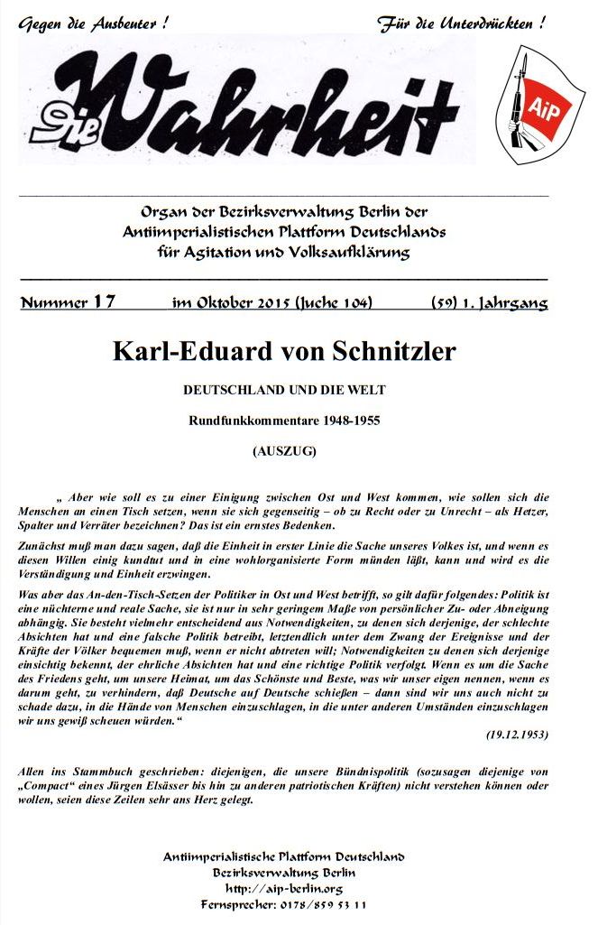 DW - 017 - Schnitzler Rundfunkansprachen 1948-55