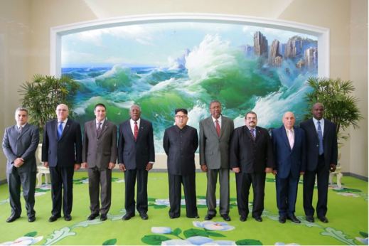 160701 - 조선의 오늘 - KIM JONG UN - Genosse KIM JONG UN empfing den Sondergesandten vom 1. Sekretär des ZK der KP Kubas und seine Begleitung - 07 - 경애하는 김정은동지께서 꾸바공산당 중앙위원회 제1비서 특사일행을 접견하시였다